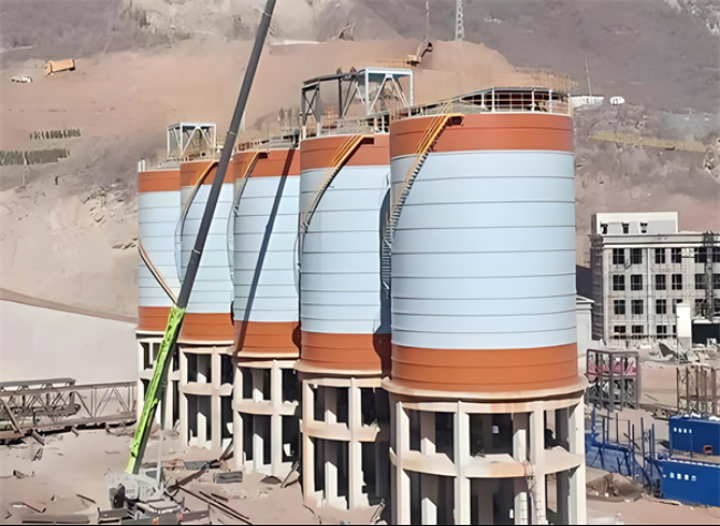 勃利高架钢板仓